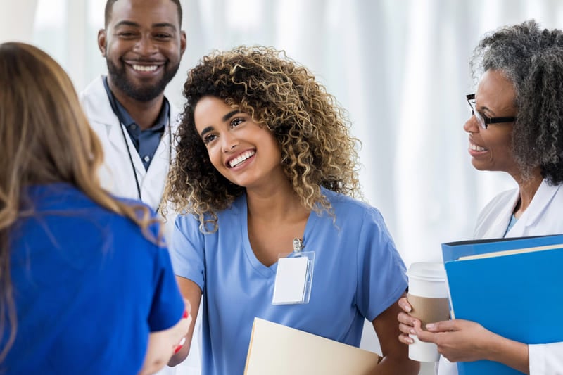 Meeting Coworkers In Hospital First Day