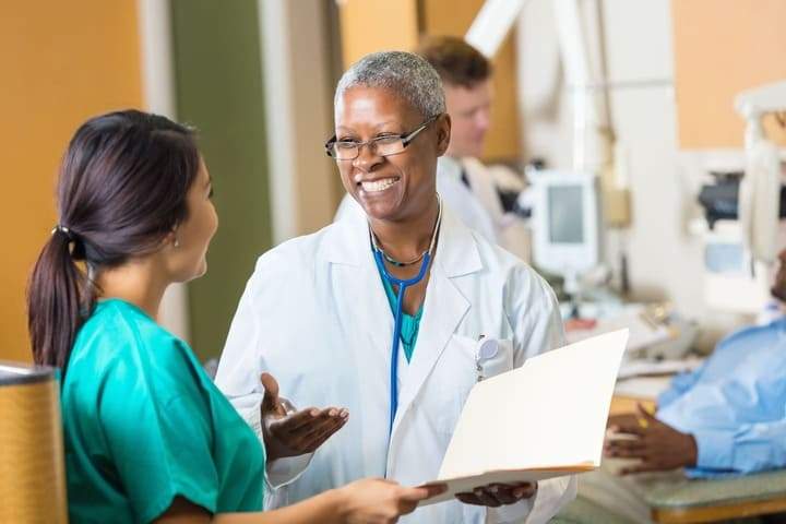 Doctor Reviewing Medical Resume 5