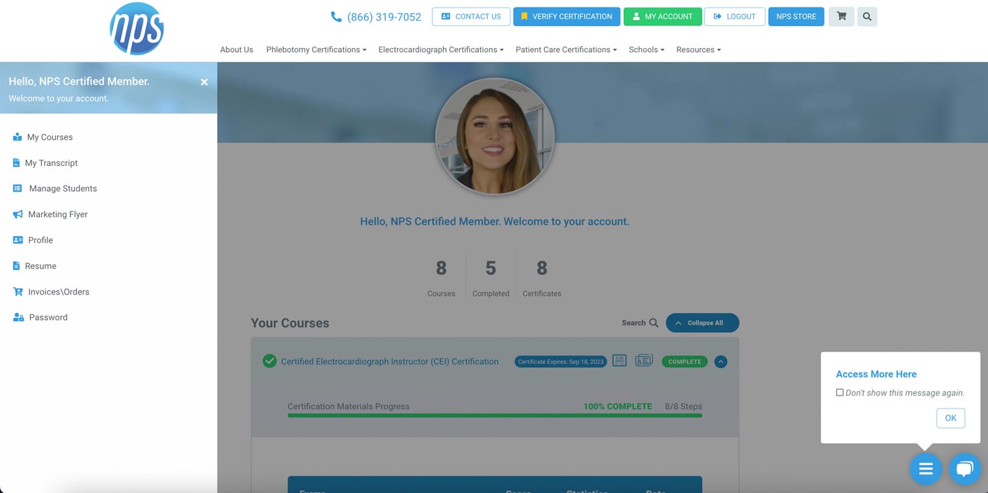 NPS My Account Portal