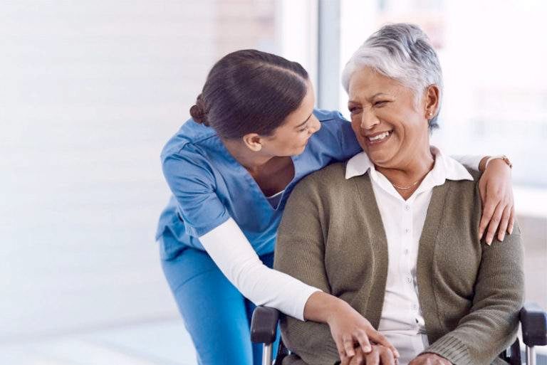 Doctor Reviews With Patient Care Technician