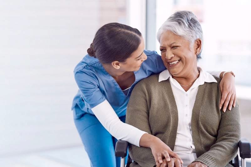 Doctor Reviews With Patient Care Technician1