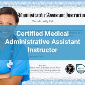 CMAA Instructor Certification